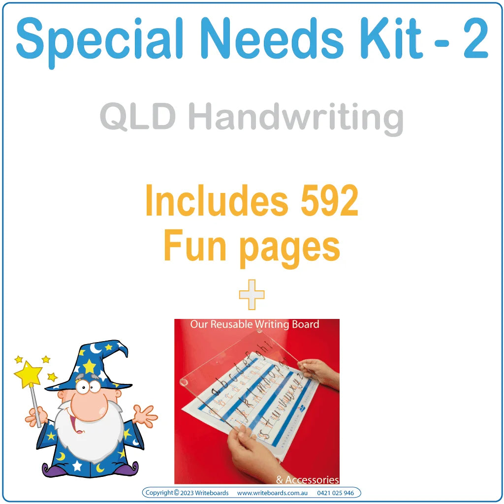 QLD Special Needs Kit, Special Needs Learning Aide for QLD School Kids, Special Needs QLD