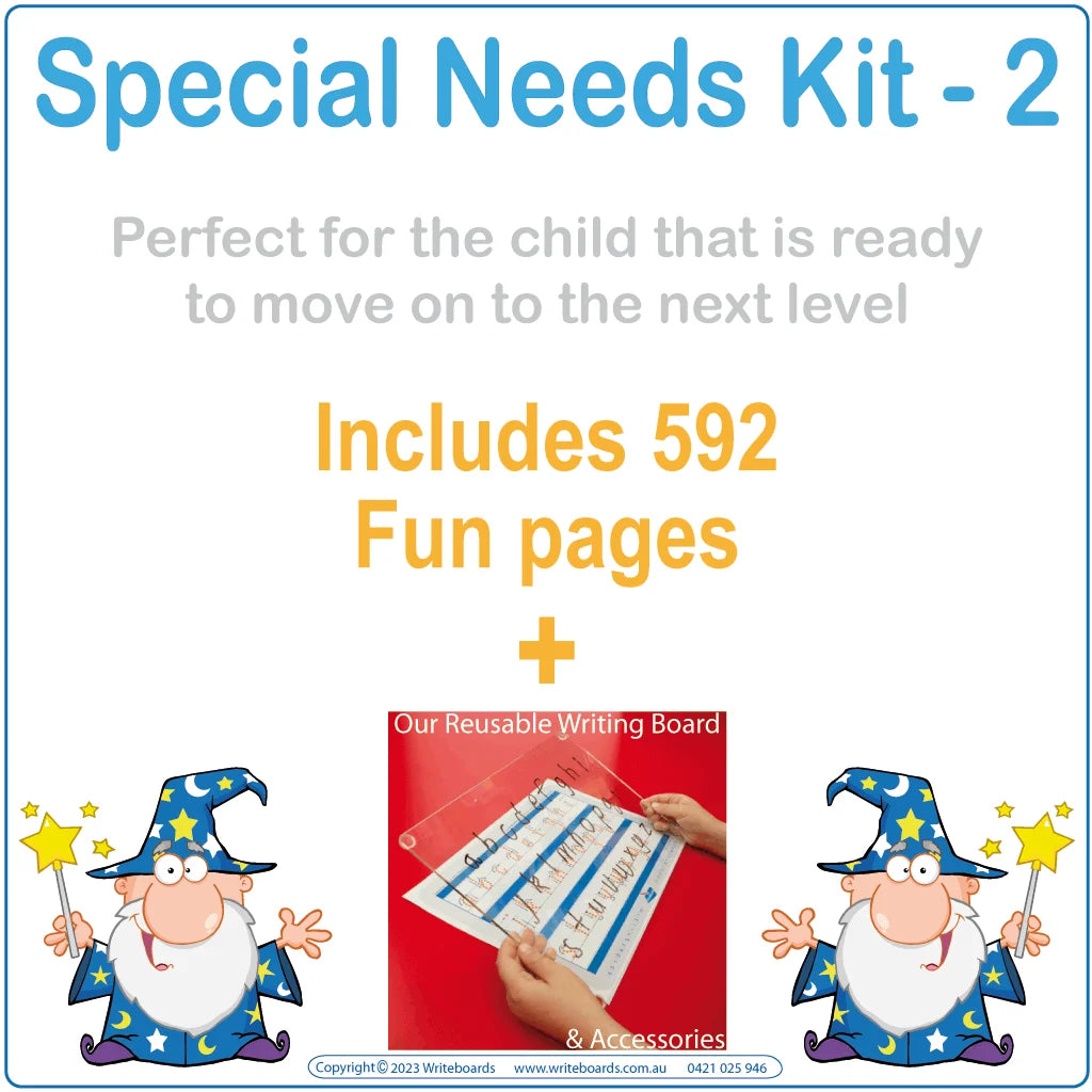 Special Needs Learning Aide for Australian Children, Aussie Special Needs Learning Kit on NDIS