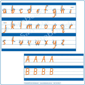 NSW Handwriting Pack includes NSW worksheets & Games, NSW Year 1 Tracing Worksheets