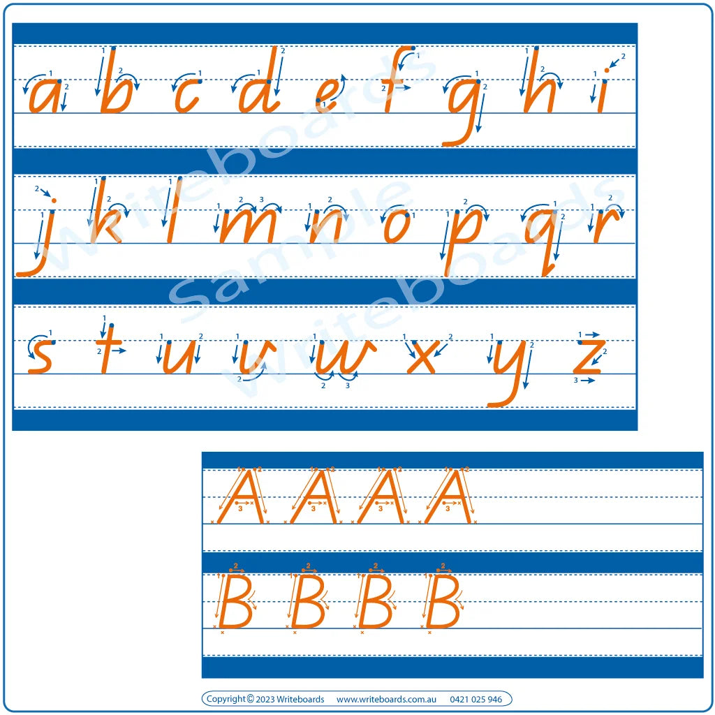 Master handwriting and math skills with the QCursive Supreme Starter Pack, QLD Alphabet & Number Worksheets