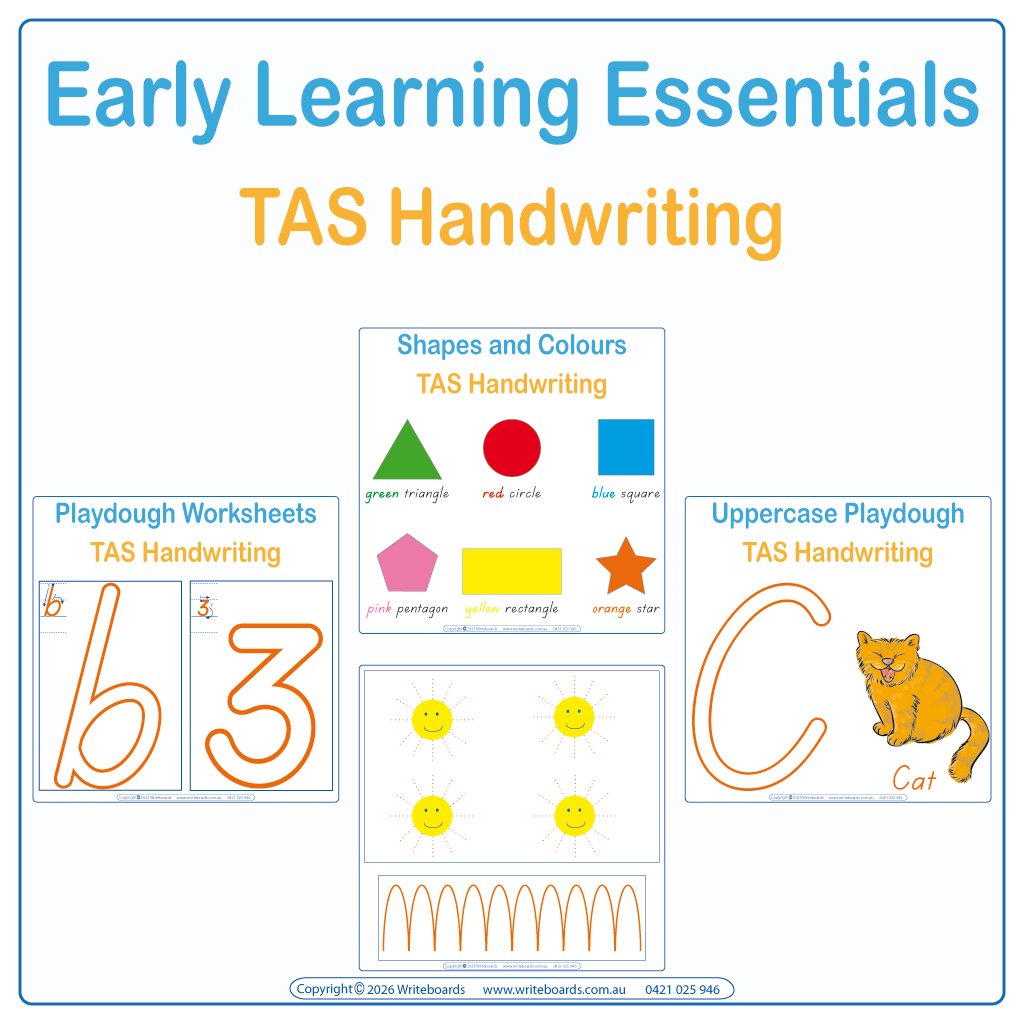 TAS Early Learning Handwriting Pack for Your Child