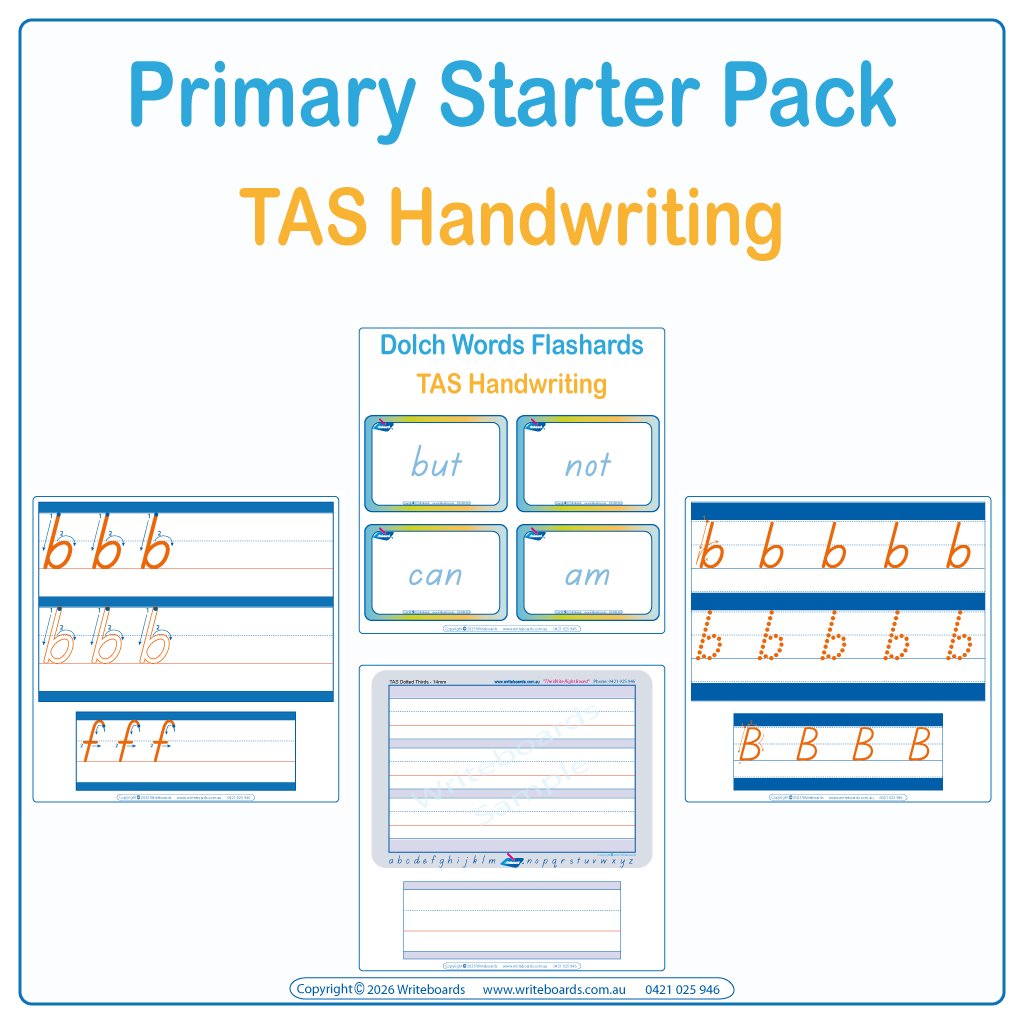 Primary Starter Pack for SA School Handwriting Save over 40%