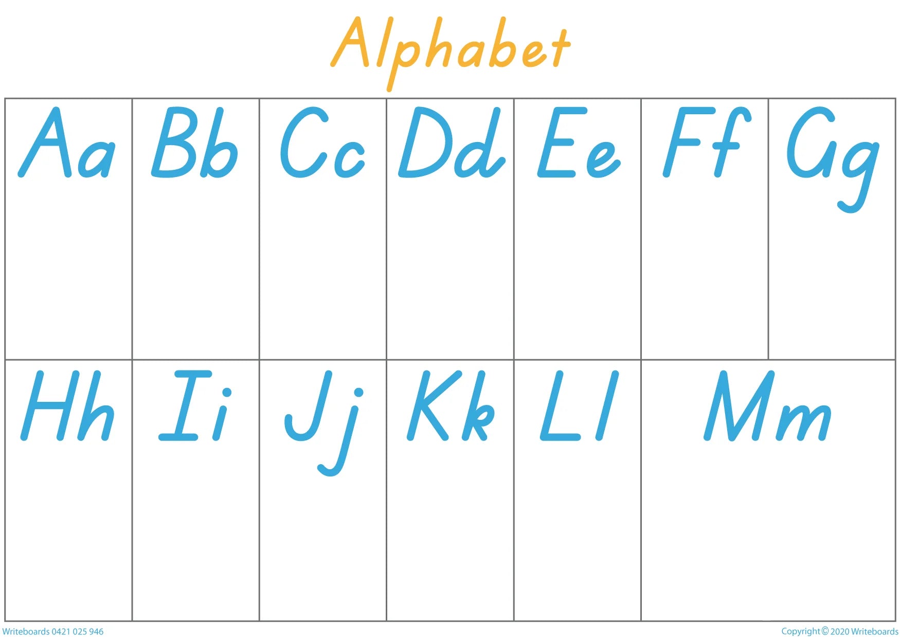TAS Modern Cursive Font Alphabet Busy Book for Early Stage One Teachers