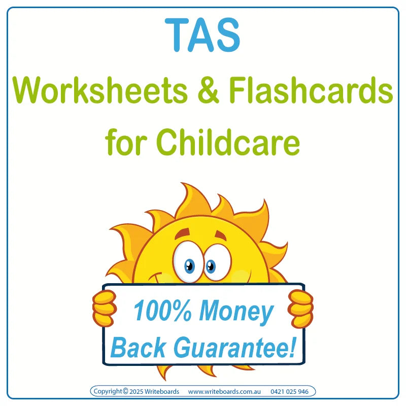 Downloadable & Printable TAS Modern Cursive Font Worksheets & Flashcards for School Readiness Preparation & Childcare