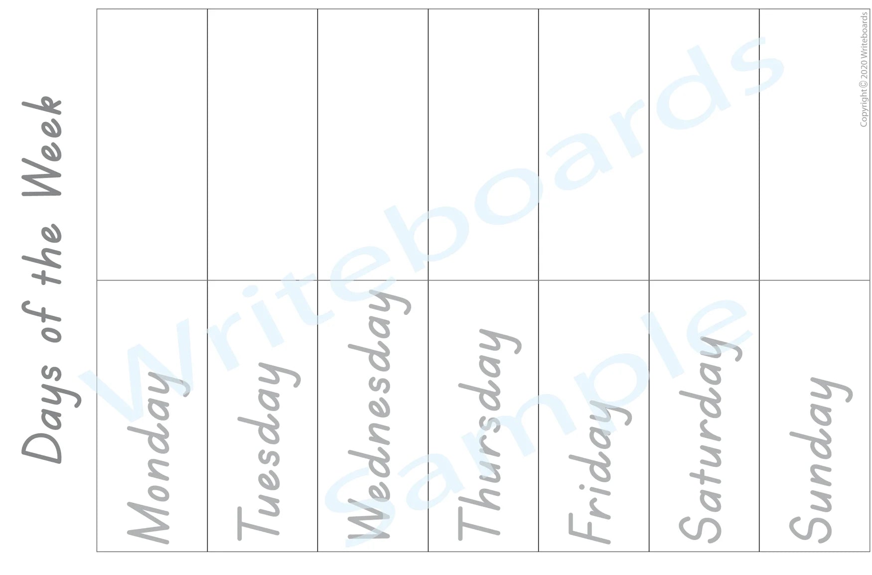 TAS Modern Cursive Font Weekdays Busy Book Pages for Teachers and Educators plus kids aged 3+