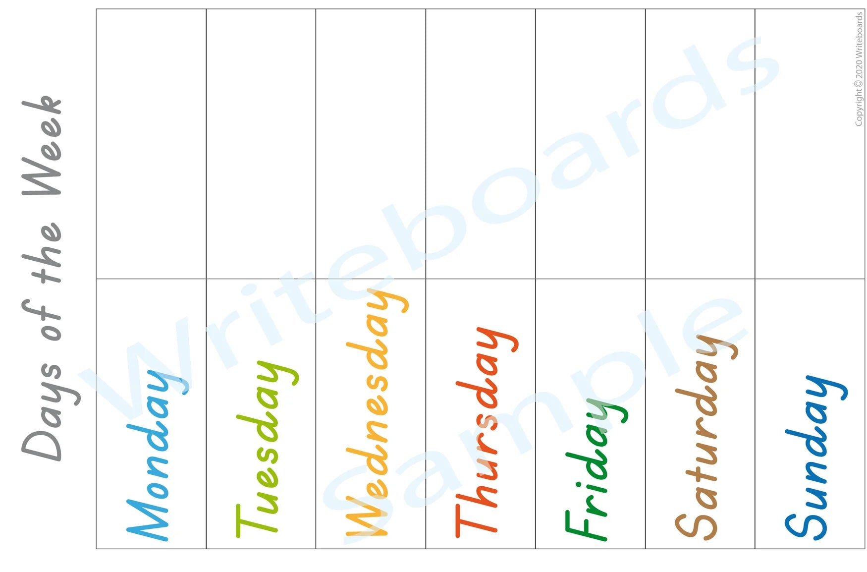TAS Modern Cursive Font Weekdays Busy Book Pages for Teachers and Educators plus kids aged 3+