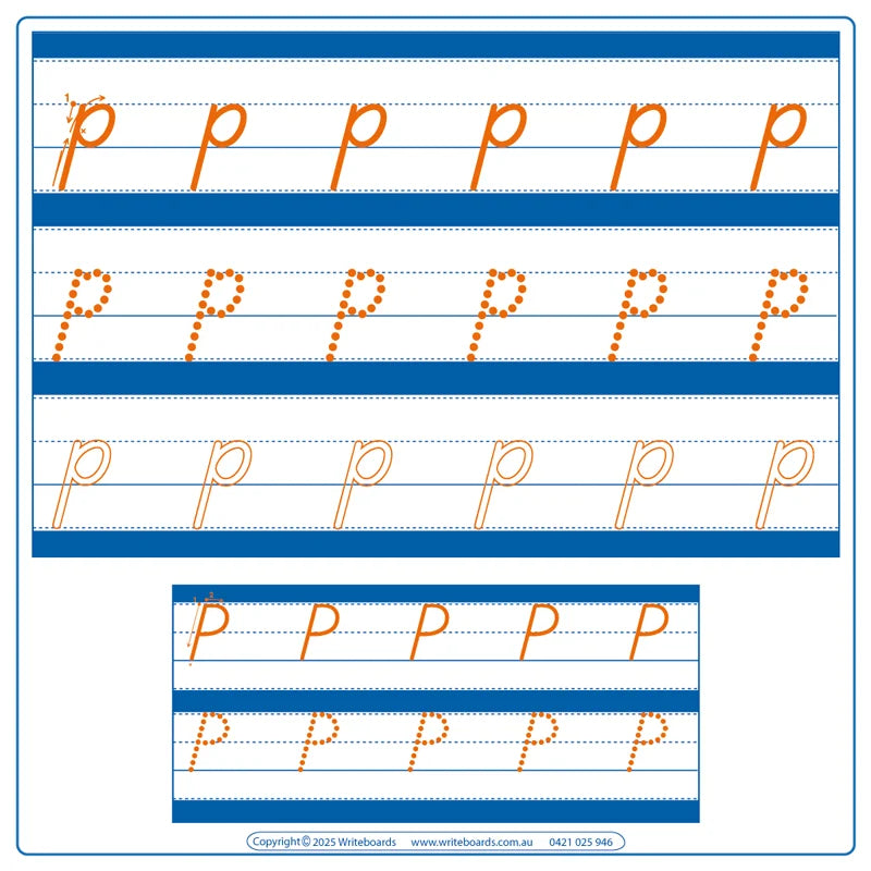 TAS Modern Cursive Font Special Needs Kit 2 includes Alphabet and Number Tracing Worksheets