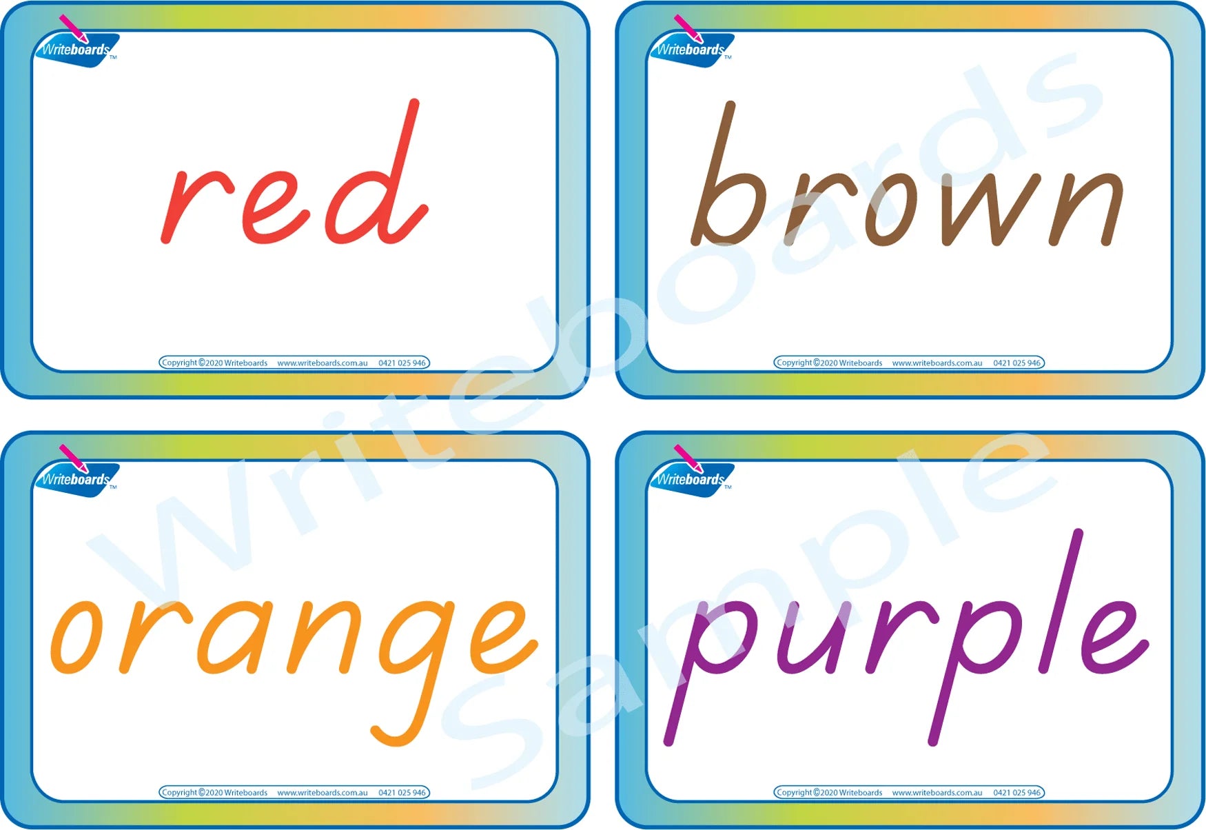 TAS Modern Cursive Font Shape Flashcards for Teachers and Educators plus kids aged 3+