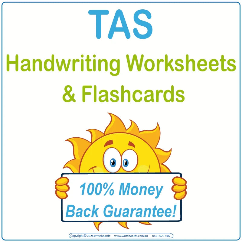 TAS Alphabet Tracing Worksheets & Flashcards, Kindergarten Tracing worksheets for TAS Kids