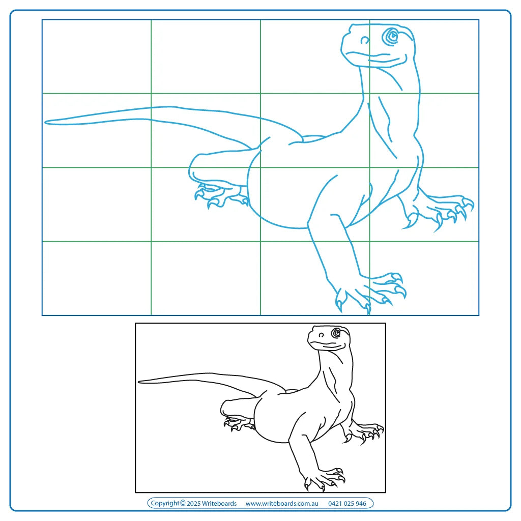 Teach your child the alphabet with 26 unique Australian animal pictures to draw & colour