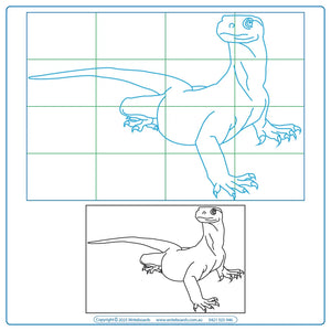 Teach your child the alphabet with 26 unique Australian animal pictures to draw & colour