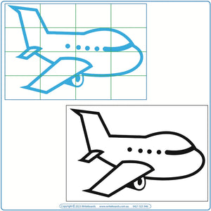 Transport drawing pictures for teachers, Teach your students how to draw planes and trains