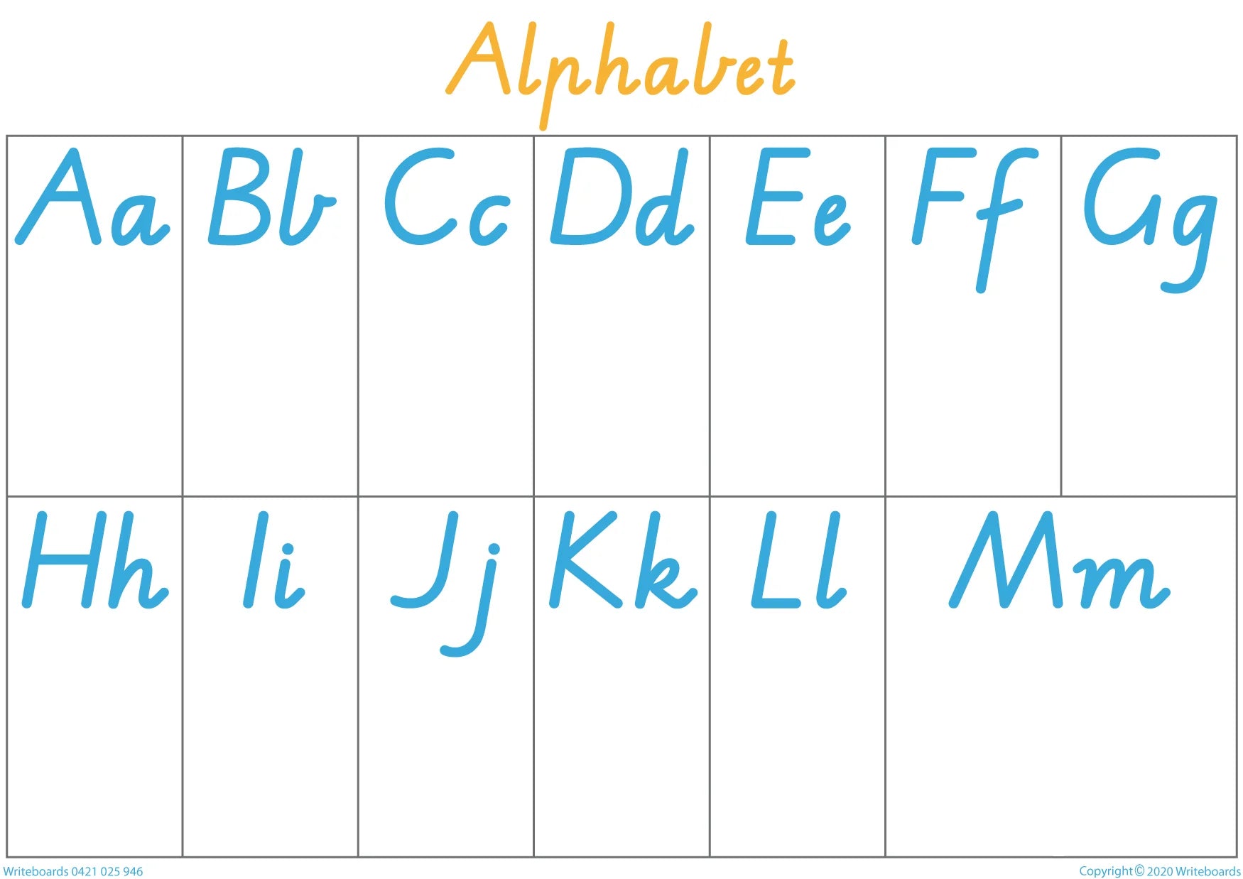VIC Modern Cursive Font Alphabet Busy Book for Early Stage One Teachers