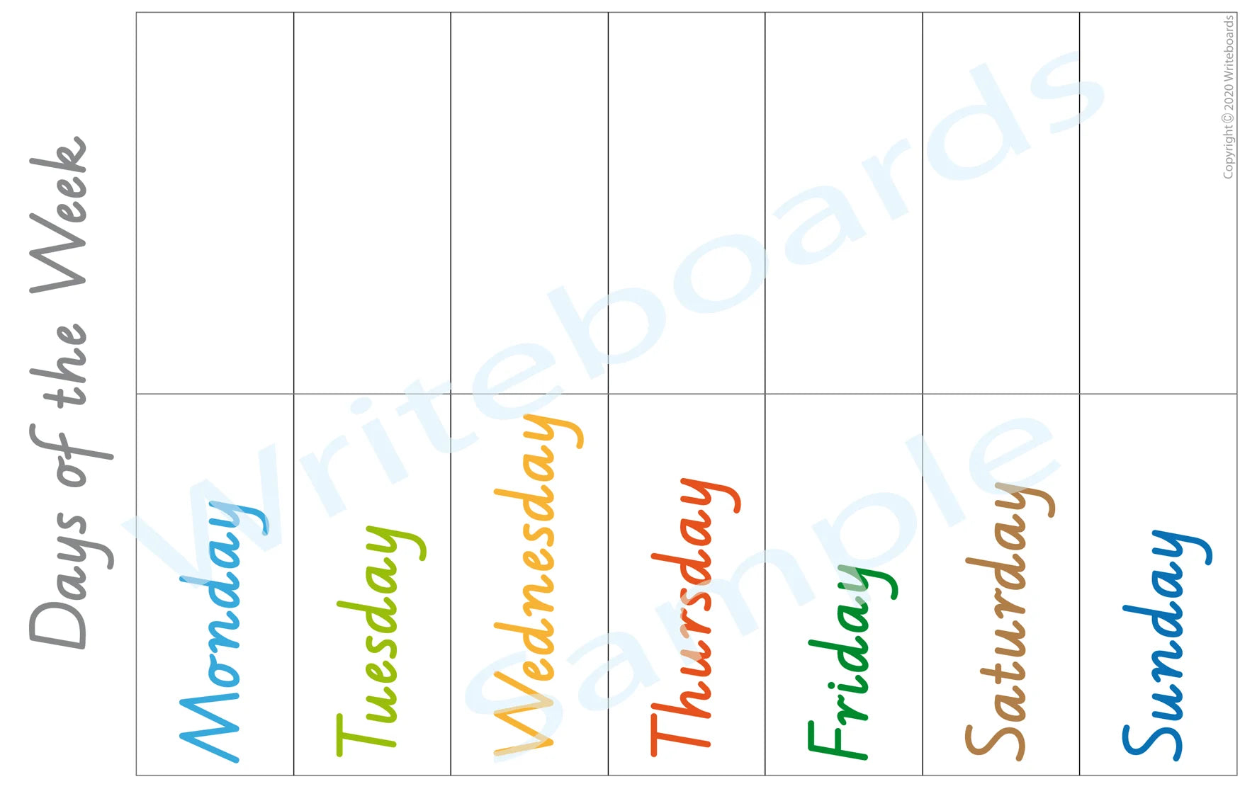 VIC Modern Cursive Font Days of the Week Busy Book for Teachers and Educators