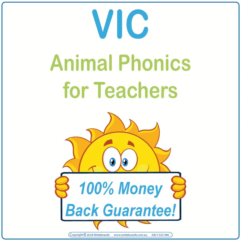 Animal Phonic Resources for VIC Teachers