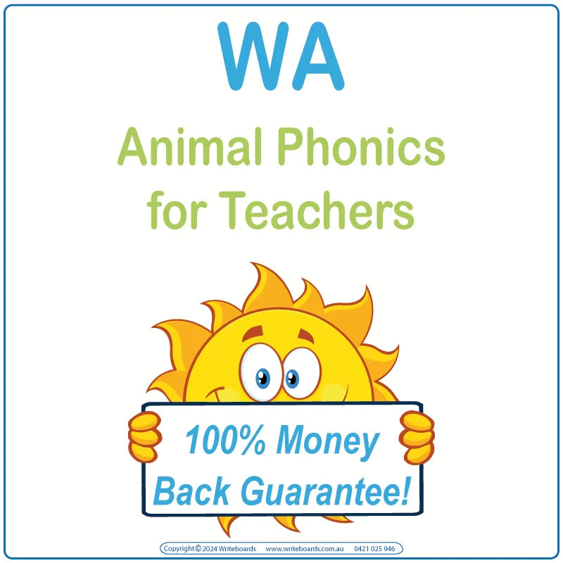 Animal Phonic Resources for WA Teachers