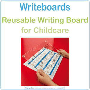 Reusable Writeboards for Aussie Childcare & Preschools, Eco-Friendly Aussie Made Writeboards for Childcare Centres in Australia