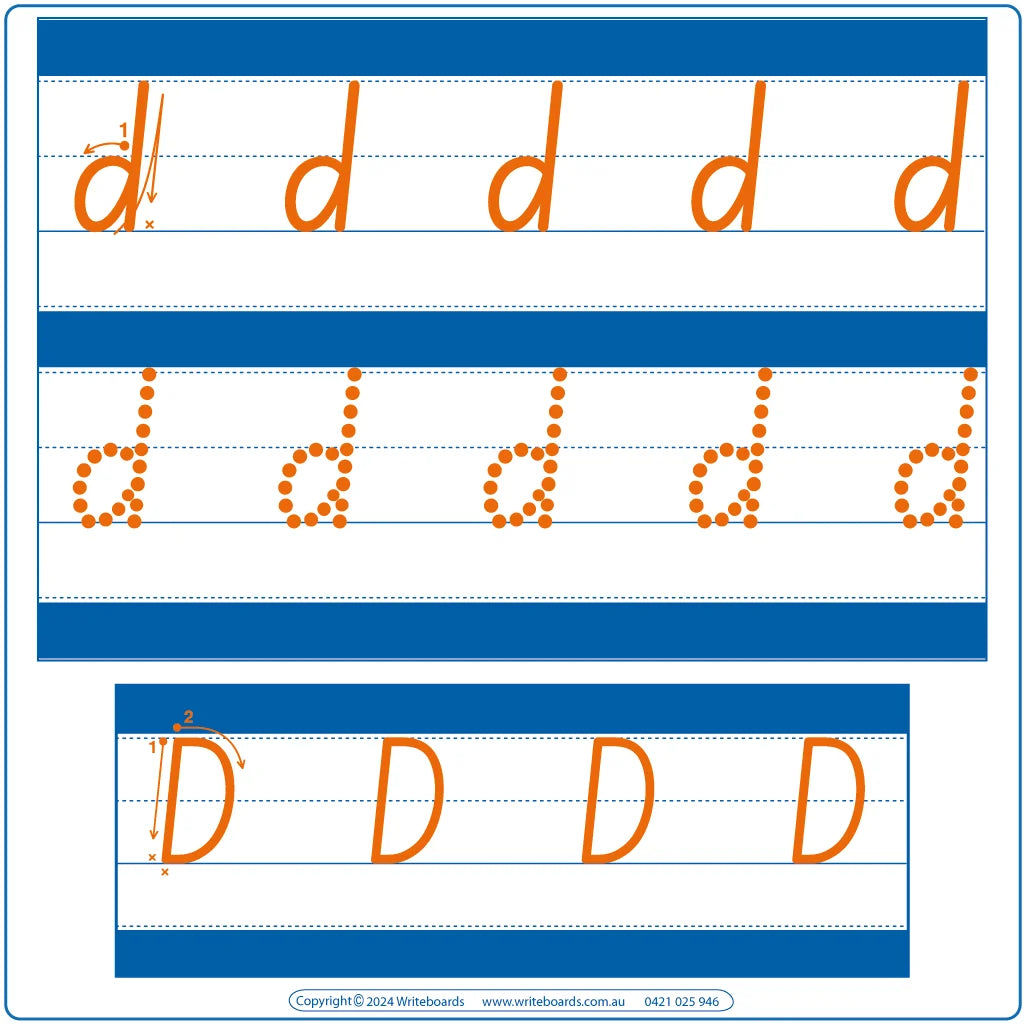 SA Modern Cursive Font lowercase alphabet tracing worksheets for teachers, early stage one resources for teachers