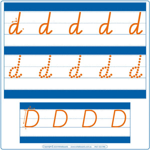 VIC Alphabet Tracing Worksheets for Prep, VIC Foundation Tracing Worksheets, VIC Alphabet Tracing using dots