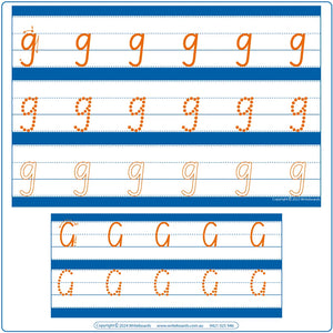 SA Alphabet and Number Tracing Worksheets, SA School Handwriting Tracing Worksheets, SA Year 1 Worksheets