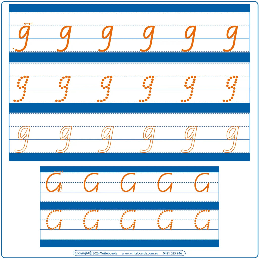 VIC Modern Cursive Font Early Stage One Alphabet and Number Tracing Worksheets for Teachers