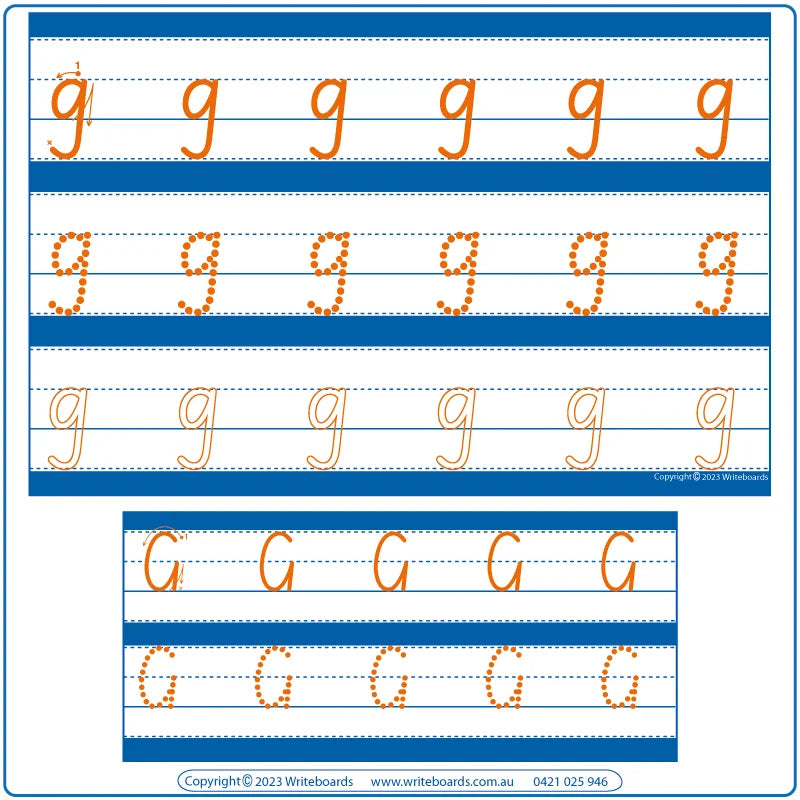 SA Reception Worksheets, SA Alphabet Worksheets for starting Reception, SA Alphabet Tracing worksheets