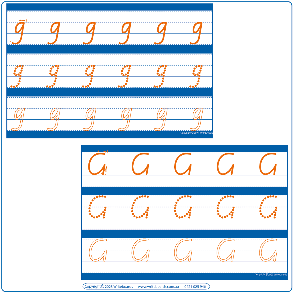 VIC Alphabet and Number Worksheets, WA Alphabet and Number Worksheets, VIC Year 1 Worksheets