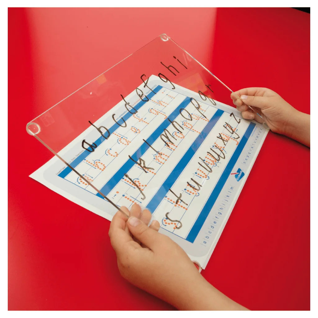 Learn Australian School Handwriting using our Writeboard, Eco-friendly Aussie made and owned handwriting board