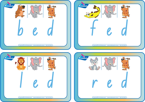 Free NSW CVC Flashcards, Download Free NSW Foundation Font Worksheets for Teachers