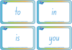 NSW Foundation Font Sign Language and Sight Word Flashcards for Occupational Therapists and Tutors