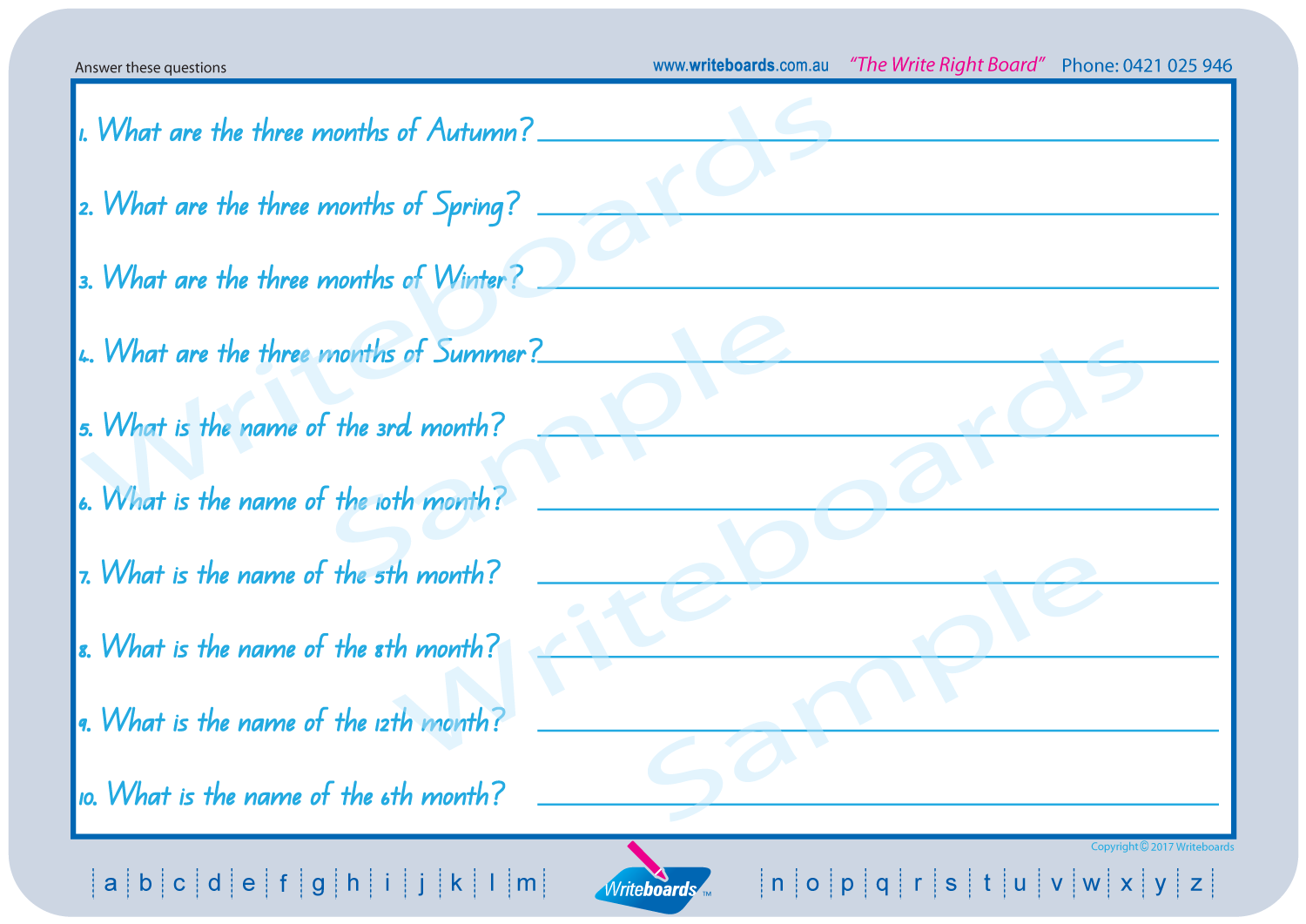 QLD Modern Cursive Font worksheets to teach your child all about today