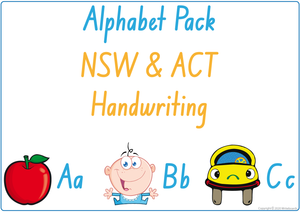 NSW Foundation Font Busy Book Package Three