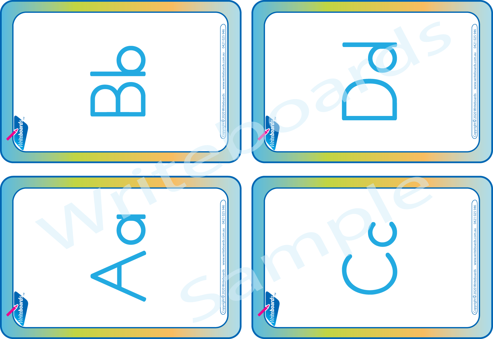 Free Alphabet Letter Flashcards come with our Alphabet Busy Book