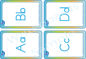 Free Alphabet Letter Flashcards come with our Alphabet Busy Book