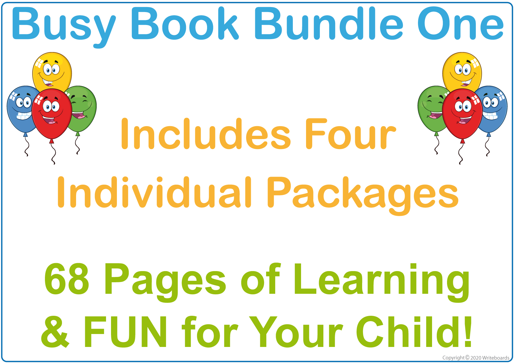 Busy Book Bundle One for TAS Handwriting