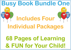 Busy Book Bundle One for TAS Handwriting
