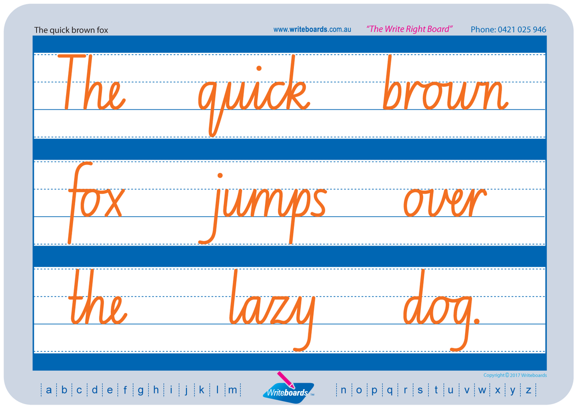 Cursive Writing worksheets completed using NSW Foundation Font. A great product for special needs kids.