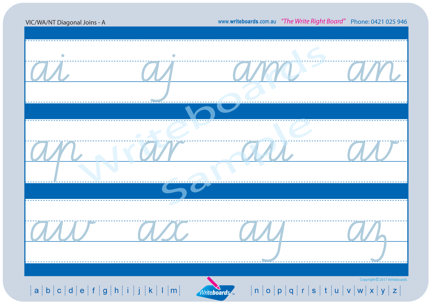 VIC Modern Cursive Font Cursive handwriting worksheets for teachers, VIC and WA teaching resources