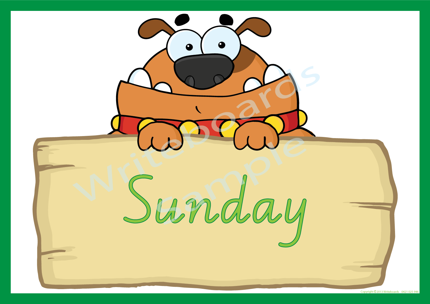 VIC Modern Cursive Font Weekly Posters for Teachers and Schools