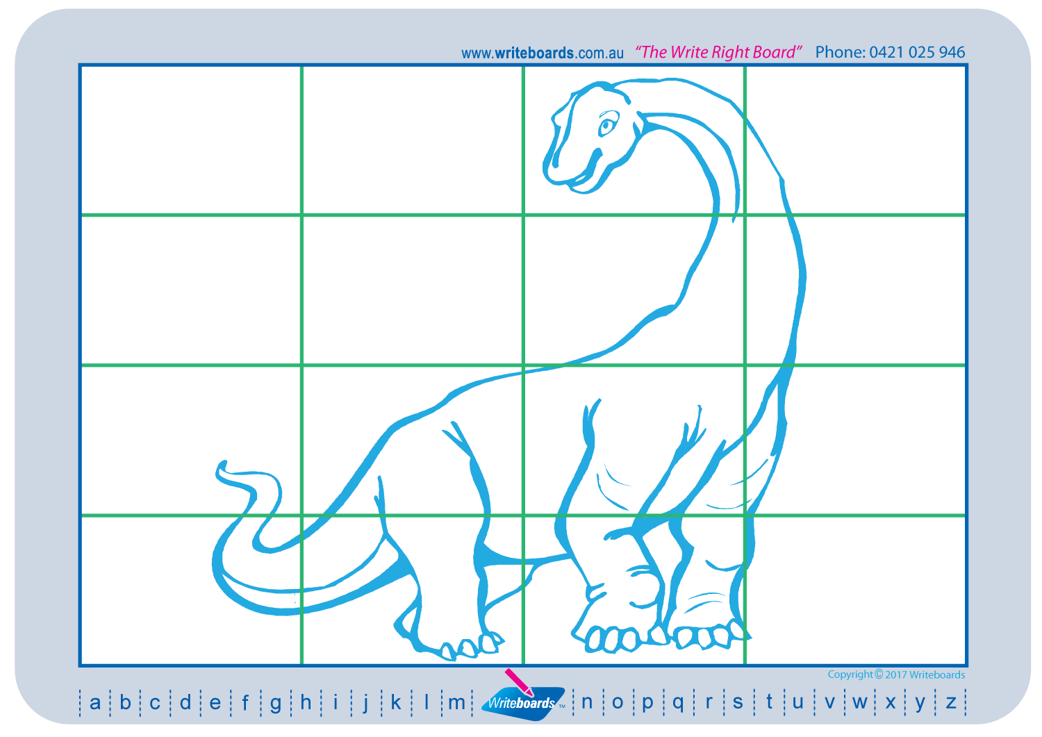 Learn to Draw & Trace Dinosaur images perfect for Childcare