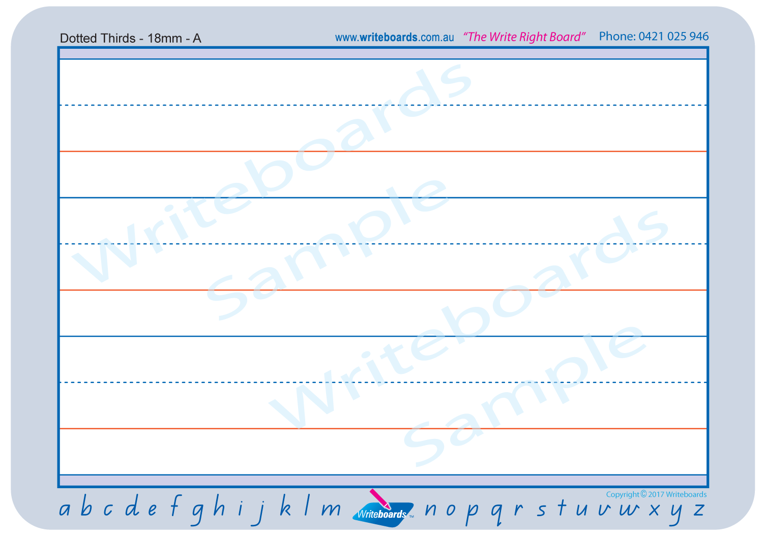 QLD Modern Cursive Font Dotted Thirds Worksheets, QCursive Dotted Third Worksheets