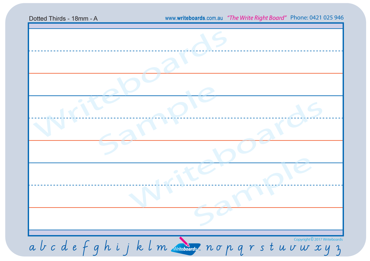 VIC Modern Cursive Font Dotted Third Line Worksheets for Preschool and Kindergarten Educators