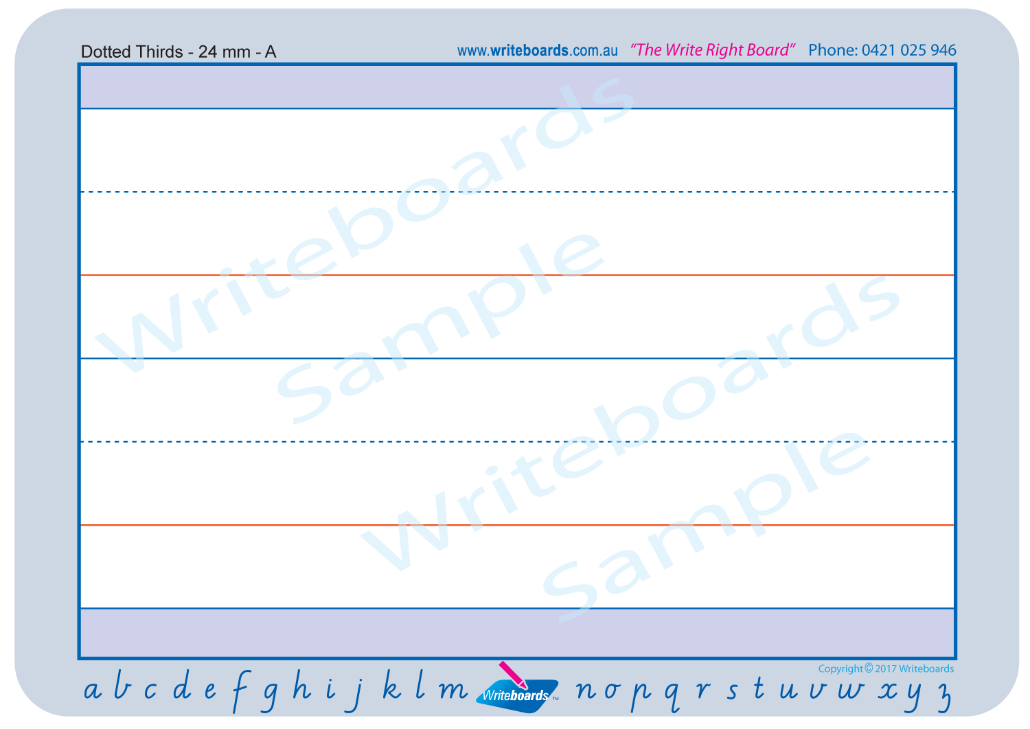 VIC Modern Cursive Font Dotted Third Line Worksheets for Preschool and Kindergarten Educators