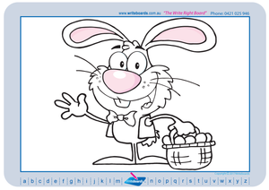 Teach your child how to draw Easter related pictures using a grid