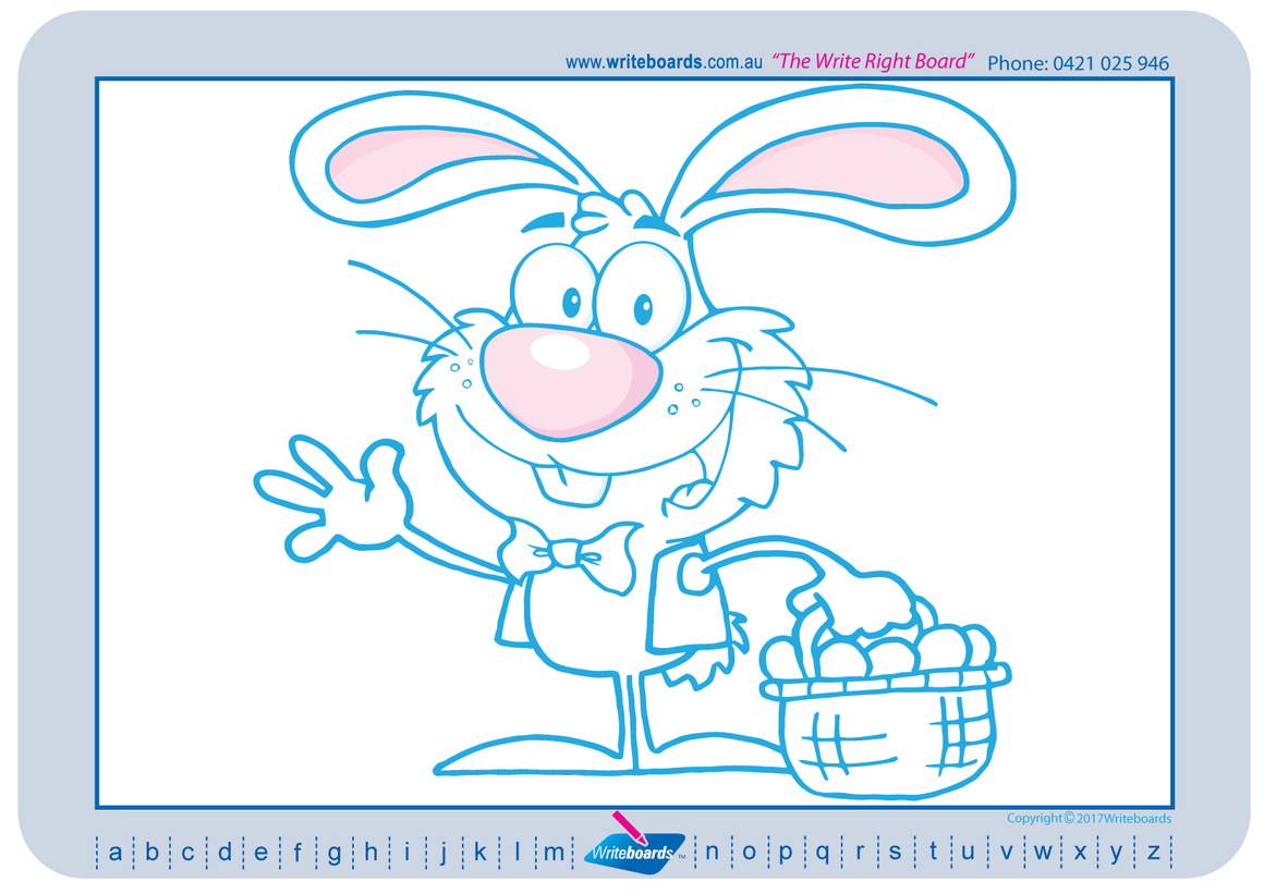 Learn to draw Easter bunnies, Easter eggs etc. Excellent for special needs children.