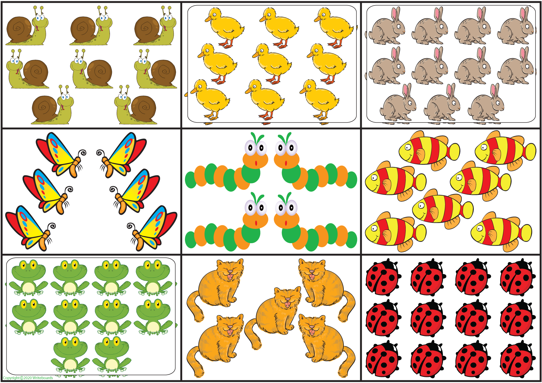 Maths Bingo Game - NSW & ACT Handwriting