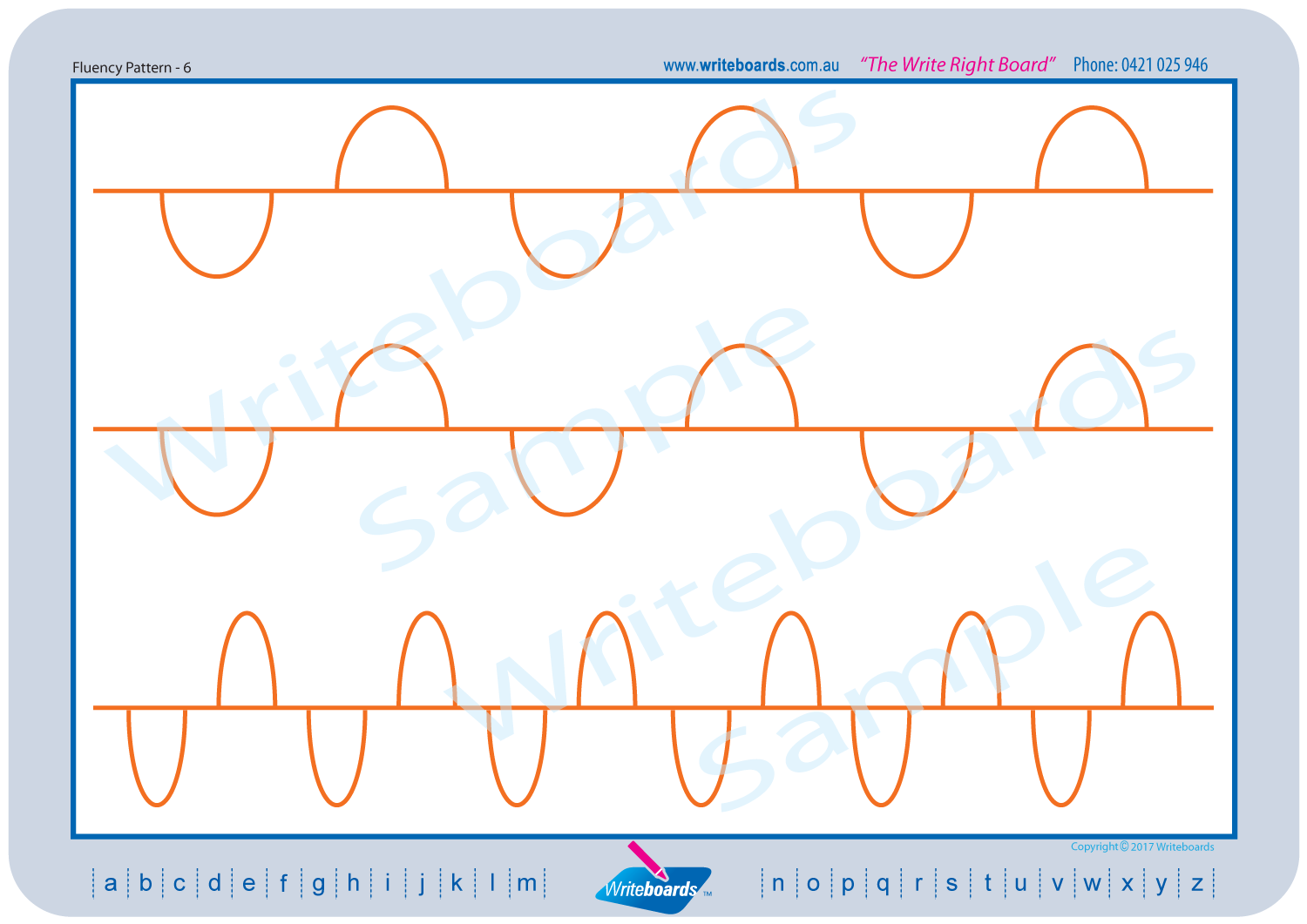 Fluency Patterns worksheets for learning how to form both letters and numbers