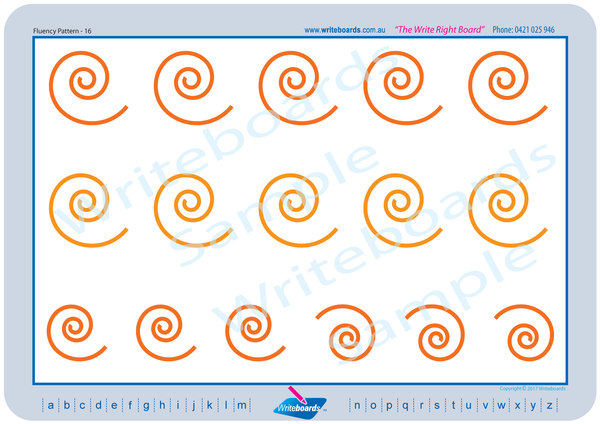 U Fluency Pattern Fluency Patterns - Writeboards