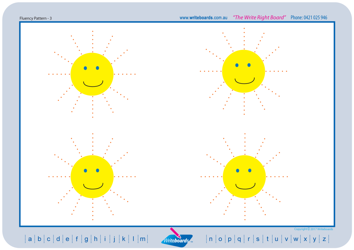 Fluency Pattern Worksheets for Childcare and Kindergarten, Childcare Resources for Australia