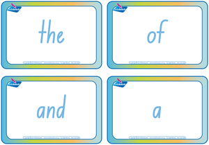 NSW Foundation Font Sign Language and Sight Word Flashcards for Tutors and Occupational Therapists